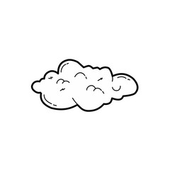 hand drawn clouds