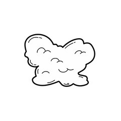 hand drawn clouds