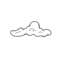 hand drawn clouds