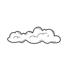 hand drawn clouds