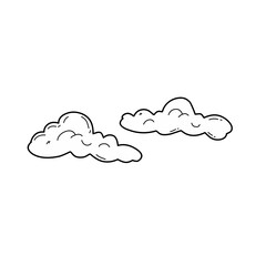 hand drawn clouds