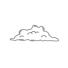 hand drawn clouds