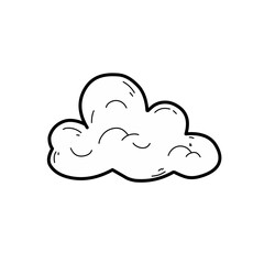 hand drawn clouds