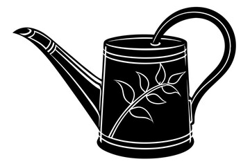 watering can silhouette illustration icon