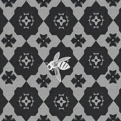 black and white background