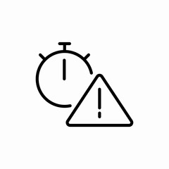 crunch time finance icon sign vector