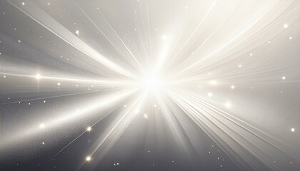 A radiant white burst of light with cascading beams and shimmering particles, evoking a divine or celestial atmosphere. Ideal for abstract backgrounds, spiritual themes, and cosmic designs.