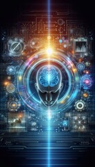 Fototapeta premium Künstliche Intelligenz