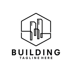 building logo vector template illustration
