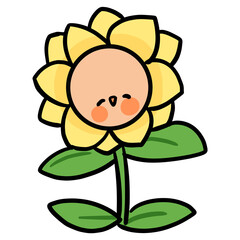 해바라기 캐릭터