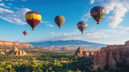Obraz premium Hot Air Balloons Over Cappadocia