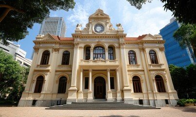 Obraz premium Arbitration Court Building: Symbol of Fair Dispute Resolution