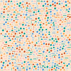 Oasis seamless pattern