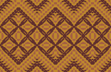 Geometry Ethnic Design Patternfolk Embroidery, Aztec Geometric Ornament Print. Design for Carpet, Wallpaper, Clothing, Wrapping, Fabric