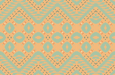 Arabesque Islamic Geometric Pattern Stencilfolk Embroidery, Aztec Geometric Ornament Print. Design for Carpet, Wallpaper, Clothing, Wrapping, Fabric
