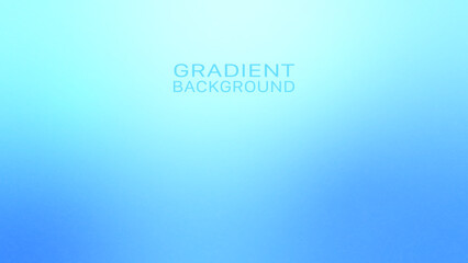Obraz premium Colorful Gradient Background. Light Blue and Blue Color Blended. Grainy Noise Texture. Design for Social Media, Trendy, Vintage, Brochure, Banner