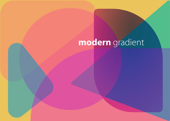 modern abstract geometric gradient background
