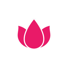 Lotus Logo design icon illustration