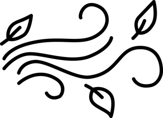Wind Leaf Icon