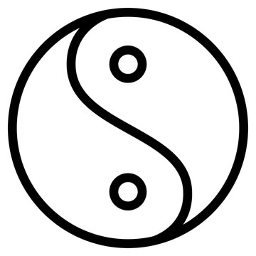 recommend clip art: Yin Yang Outline