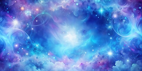 Celestial Tapestry A Cosmic Dance of Whimsical Nebulae, Shimmering Stars, and Ethereal Clouds