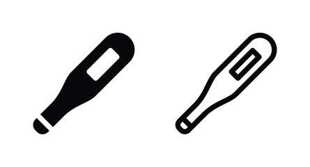 Thermometer icon vector for web