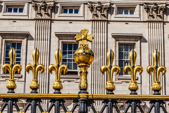 Cross Orb Gate Buckingham Palace Westminster London England