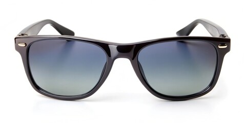 Stylish black framed sunglasses isolated on white background, sunglasses, stylish, black, frames, eyewear, fashion, trendy