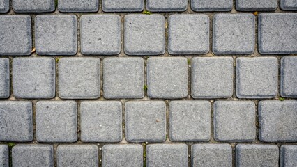 Obraz premium Simple grey pavement stone texture, pavement, stone, texture, structure, pattern, grey, road, sidewalk, background