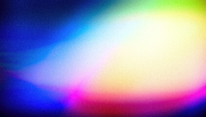 Abstract grainy gradient background pink blue green retro noise texture banner poster backdrop design. Colorful grainy gradient texture backdrop design