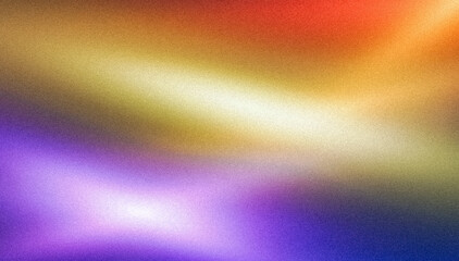 Abstract grainy gradient background orange purple red retro noise texture banner poster backdrop design. Colorful grainy gradient texture backdrop design
