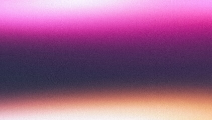 Abstract grainy gradient background purple orange retro noise texture banner poster backdrop design. Colorful grainy gradient texture backdrop design