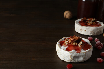 Camembert cheese, concept of tasty and delicious food