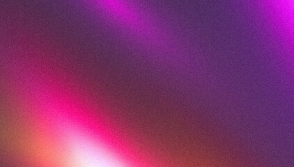 Abstract grainy gradient background purple red pink blue retro noise texture banner poster backdrop design. Colorful grainy gradient texture backdrop design
