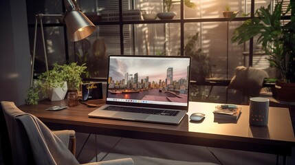 A photo of a teletherapy session in progress.