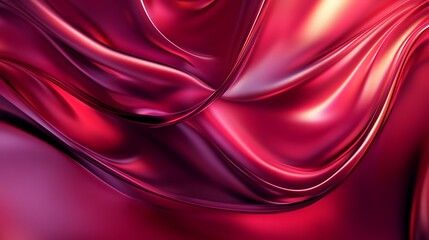 Obraz premium Abstract Crimson Swirls - A Digital Canvas