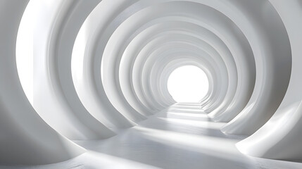 Naklejka premium A glimmer of hope shines like a grey rimmed automotive tire at the end of the tunnel, reflecting tints of automotive design in a monochrome closeup