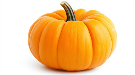 Obraz premium fresh pumpkin isolated on a white background