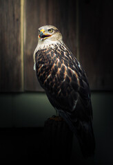 Portrait of a Hawk