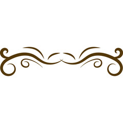 Fototapeta premium Decorative Ornament Vintage Border