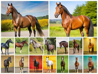 Comprehensive Bay Horse Color Chart with Variations and Descriptions for Equine Enthusiasts and Breeders