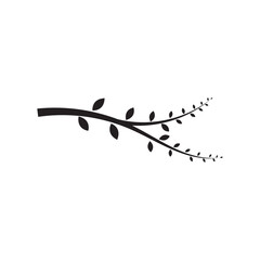 tree branch vector ilustration design template