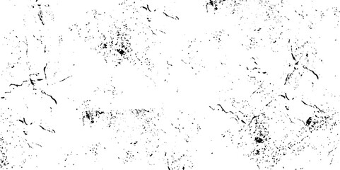 Surface dust and rough dirty wall background concept. Distress illustration simply place over object, Black and white grunge. Distress overlay texture.