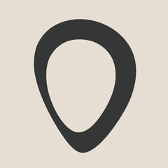 minimalist o contemporary vector logo
