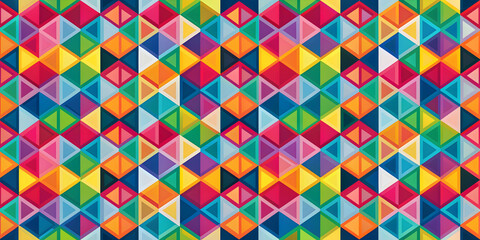 Colorful geometric seamless pattern for vibrant packaging design, geometric, colorful, texture, seamless, abstract, design