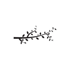 tree branch vector ilustration design template