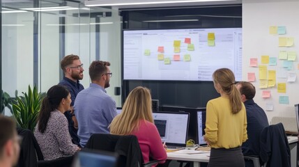 Team Collaboration in Modern Office Environment