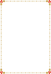 christmas ornate frame