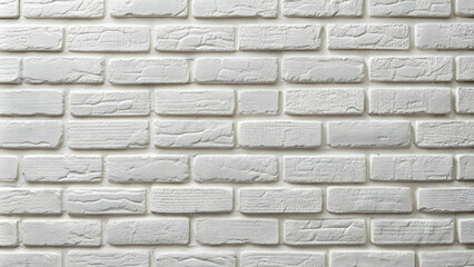 Obraz premium Abstract white brick wall for pattern background, white, brick, wall, abstract, texture, background, pattern, design