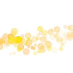 Golden Round Light Particle Line